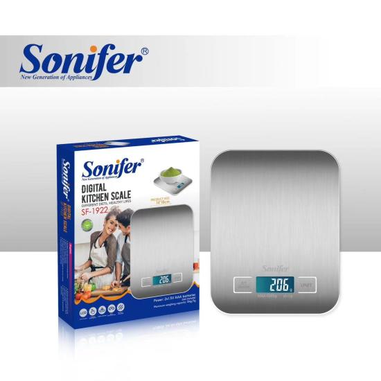 Sonifer Dijital Mutfak Tartısı
